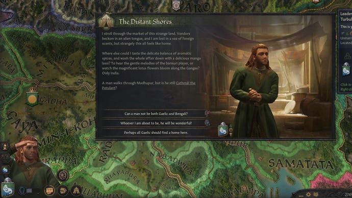 Cathmál is tempted to convert to Bengali culture.