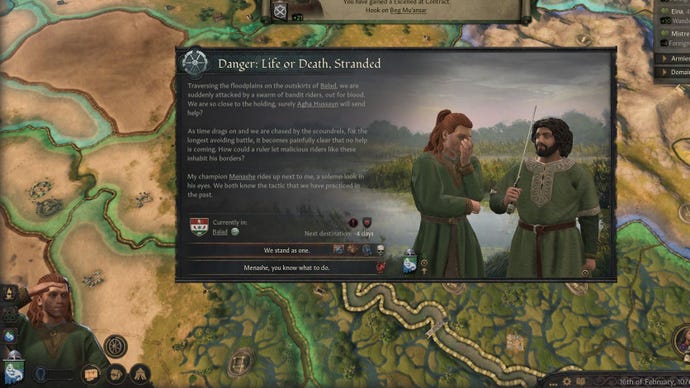 Menashe heroically sacrifices himself to save Cathmál and the others.