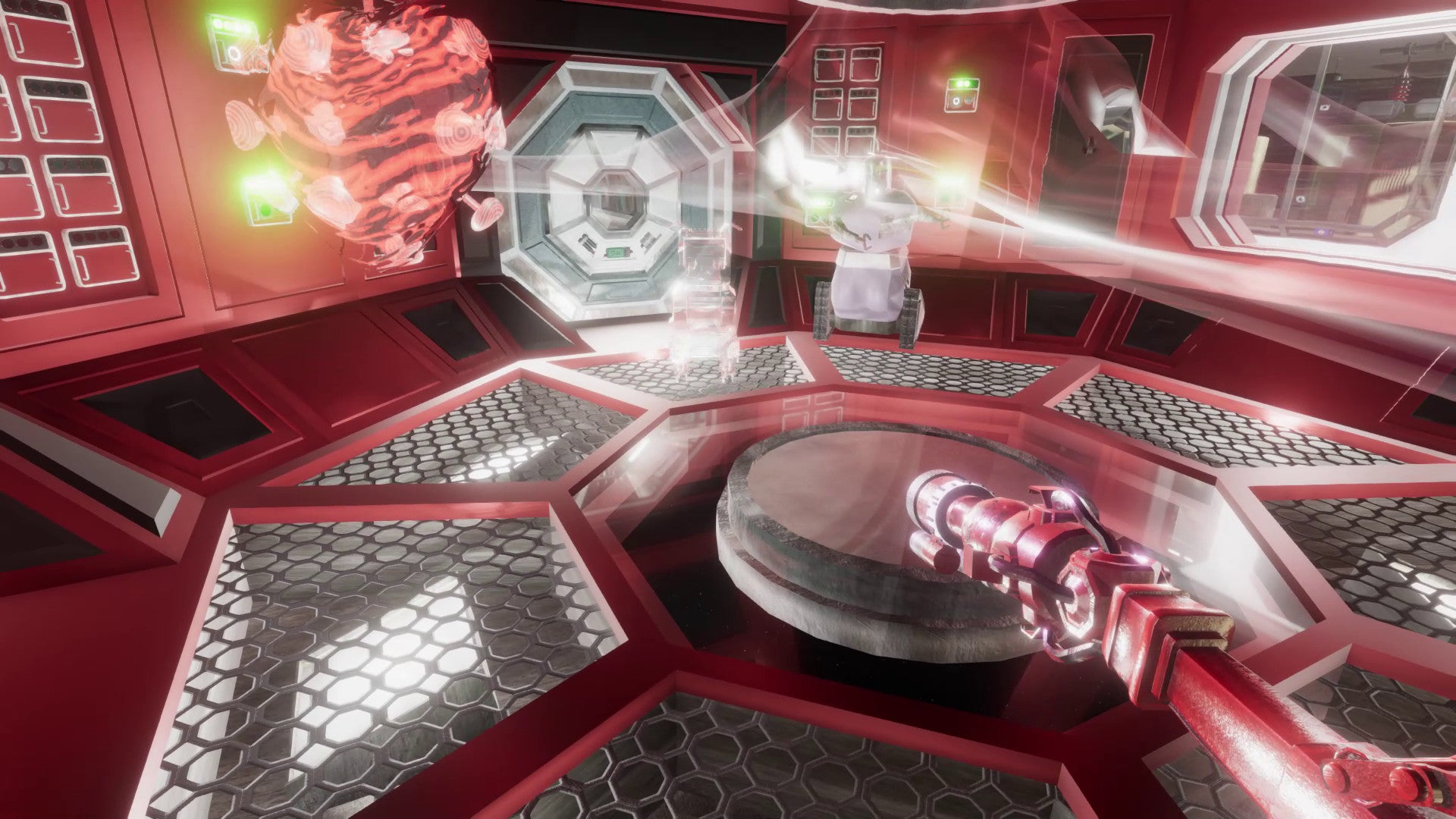 Inhabiting a robot as a disembodied mind that lives in computers, in the immersive sim Ctrl Alt Ego - 21