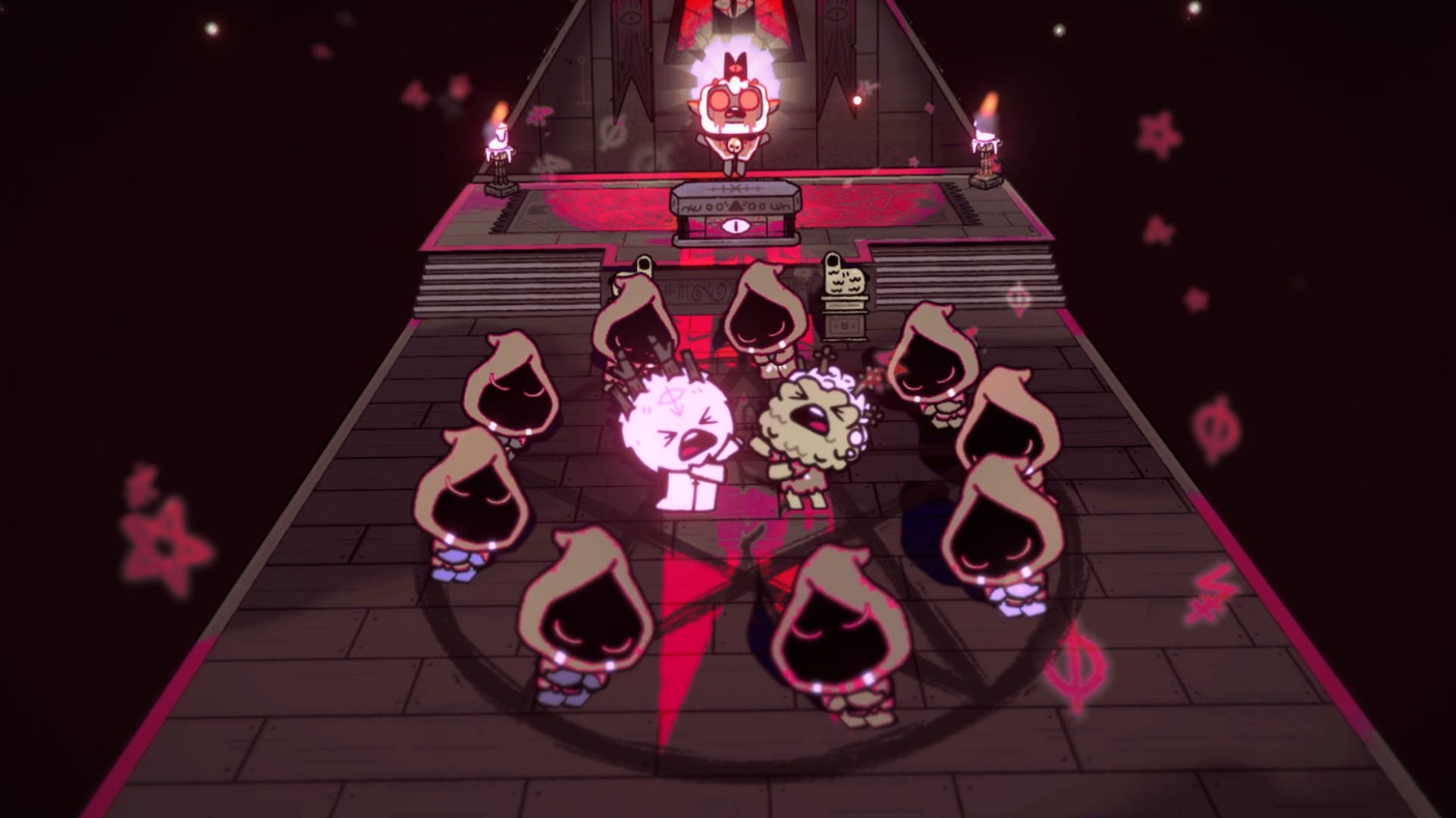 Ritual Combat Cult Of The Lamb's first major update will overhaul combat to add depth ...