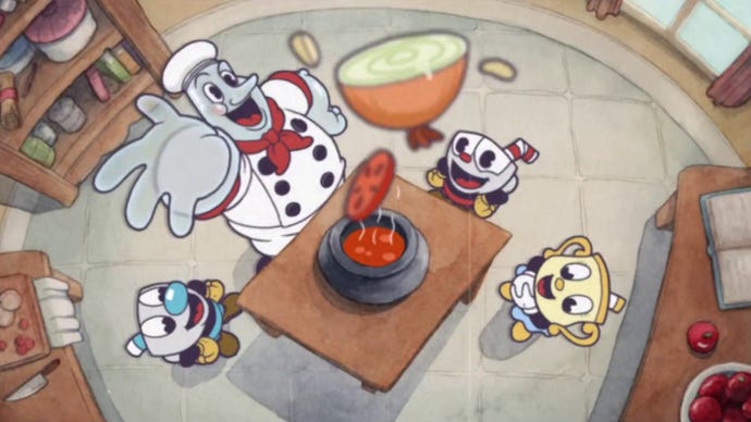 Cuphead devs cooking The Delicious Last Course slowly to avoid burning