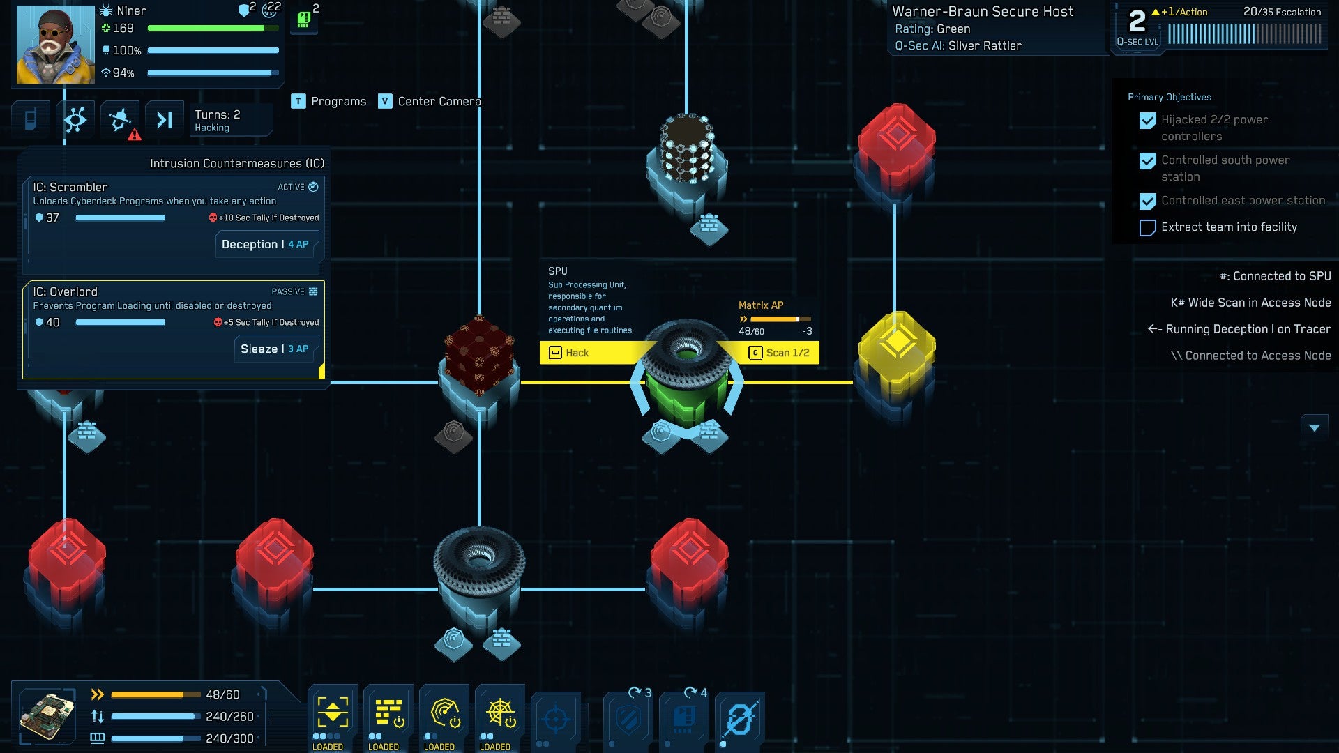 Hacking and scanning in Cyber Knights. - 4