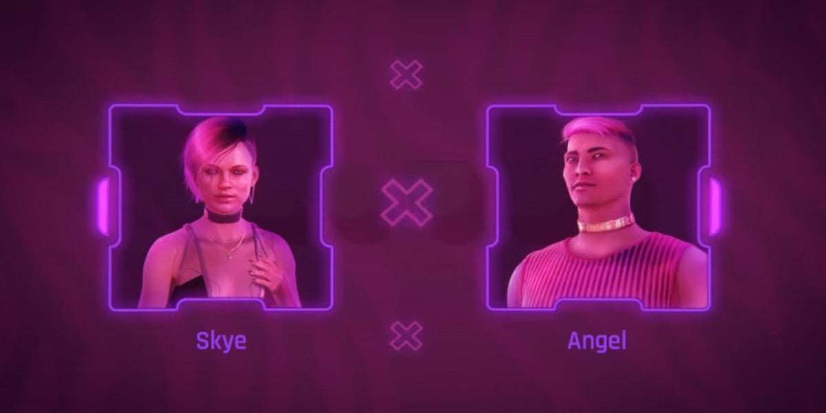 Cyberpunk 2077 Angel or Skye choice | Rock Paper Shotgun Cyberpunk 2077 Angel or Skye choice | Rock Paper Shotgun