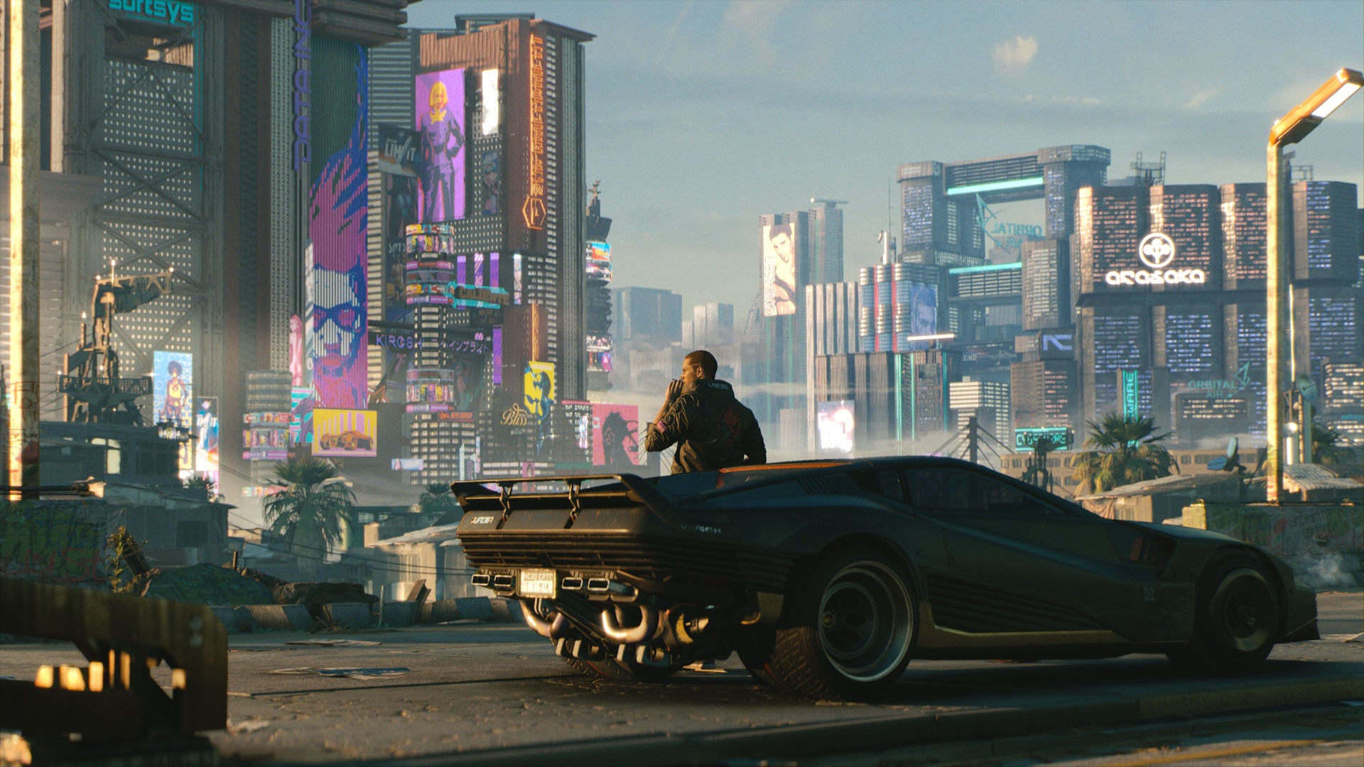 Cyberpunk 2077's motorbike screams Akira