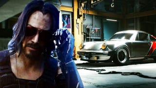 Porsche und Cyberpunk 2077 vereint: "Keanu" Silverhand fährt einen 911 Turbo. Natürlich