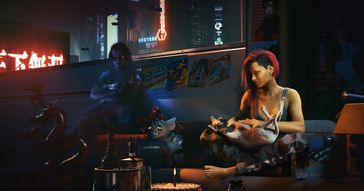 Cyberpunk 2077 gets its most effective horror mod yet: a story-driven rent system featuring landlord selfies Cyberpunk 2077 gets its most effective horror mod yet: a story-driven rent system featuring landlord selfies