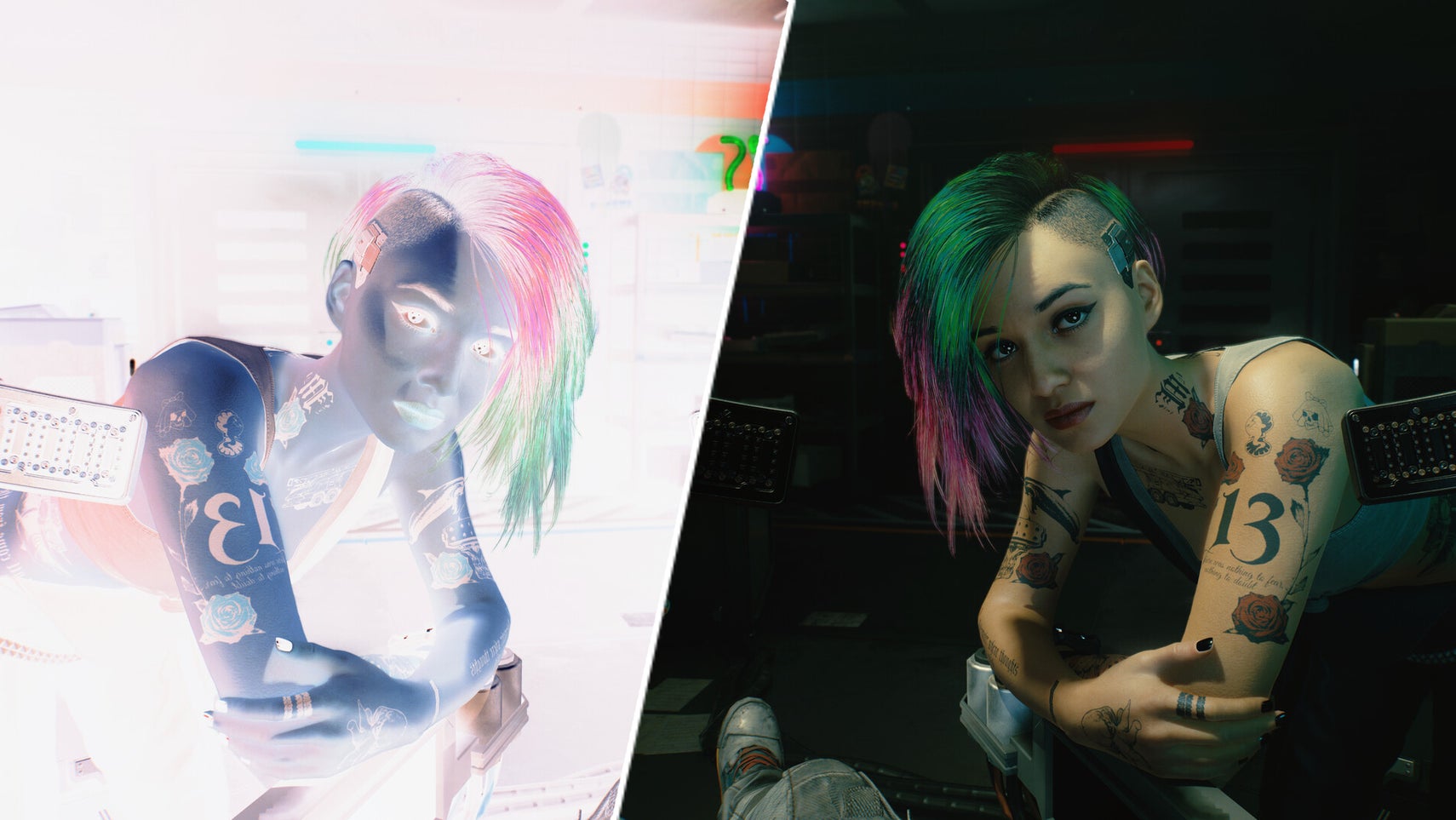 Judy in Cyberpunk 2077. - 1