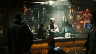 A cyberware shop in Cyberpunk 2077: Phantom Liberty