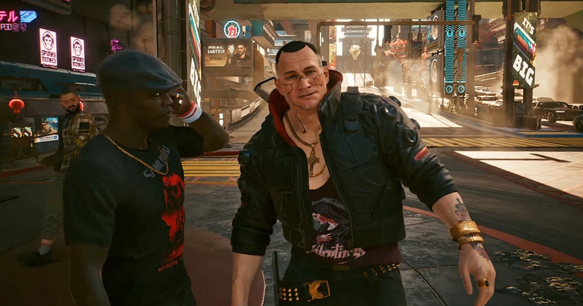 CD Projekt popisał się sprytem w słynnym montażu z początku Cyberpunk 2077. Zobaczcie, jak wygląda ten fragment „z zewnątrz”