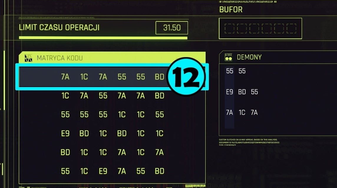Cyberpunk 2077 Breach Protocol - zo los je de Code Matrix op en installeer je Daemons