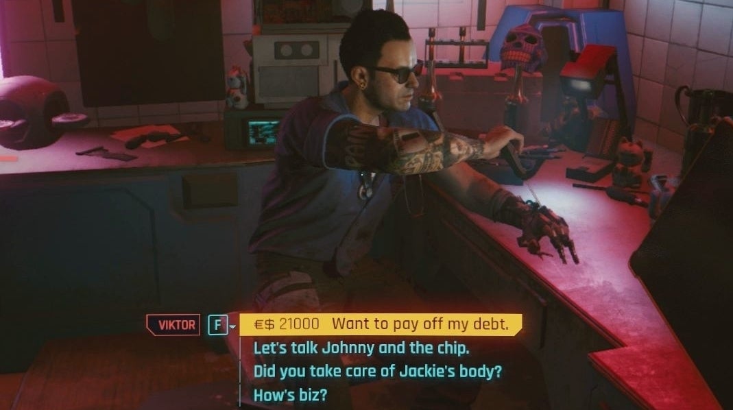 Cyberpunk 2077 Paid In Full quest, and what happens if you pay 