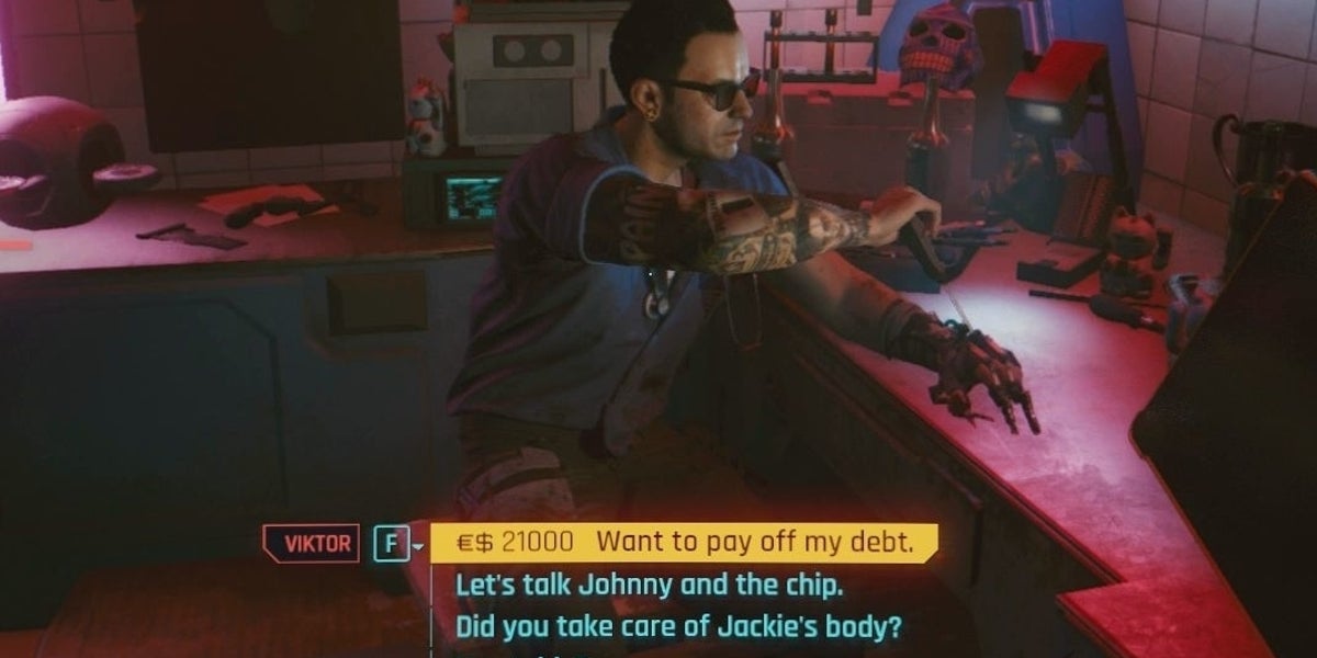 Cyberpunk 2077 Paid In Full quest, and what happens if you pay
