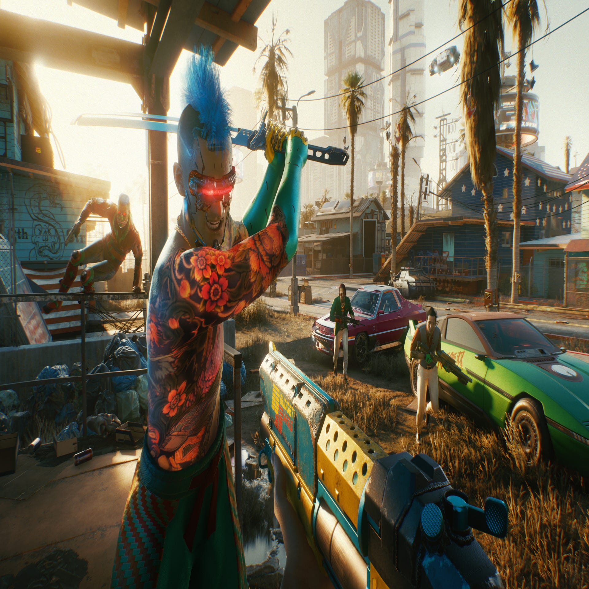 Still haven't gotten round to Cyberpunk 2077? You can try it out for free very soon, but not for long
