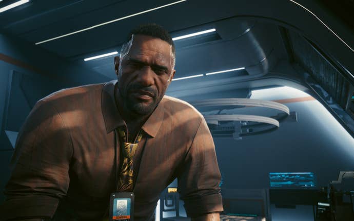Solomon Reed in Cyberpunk 2077: Phantom Liberty.