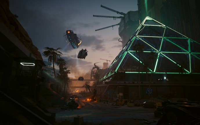 Dogtown in Cyberpunk 2077: Phantom Liberty.