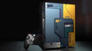 Cyberpunk 2077: UV-Licht zeigt eine versteckte Botschaft auf der limitierten Xbox One X