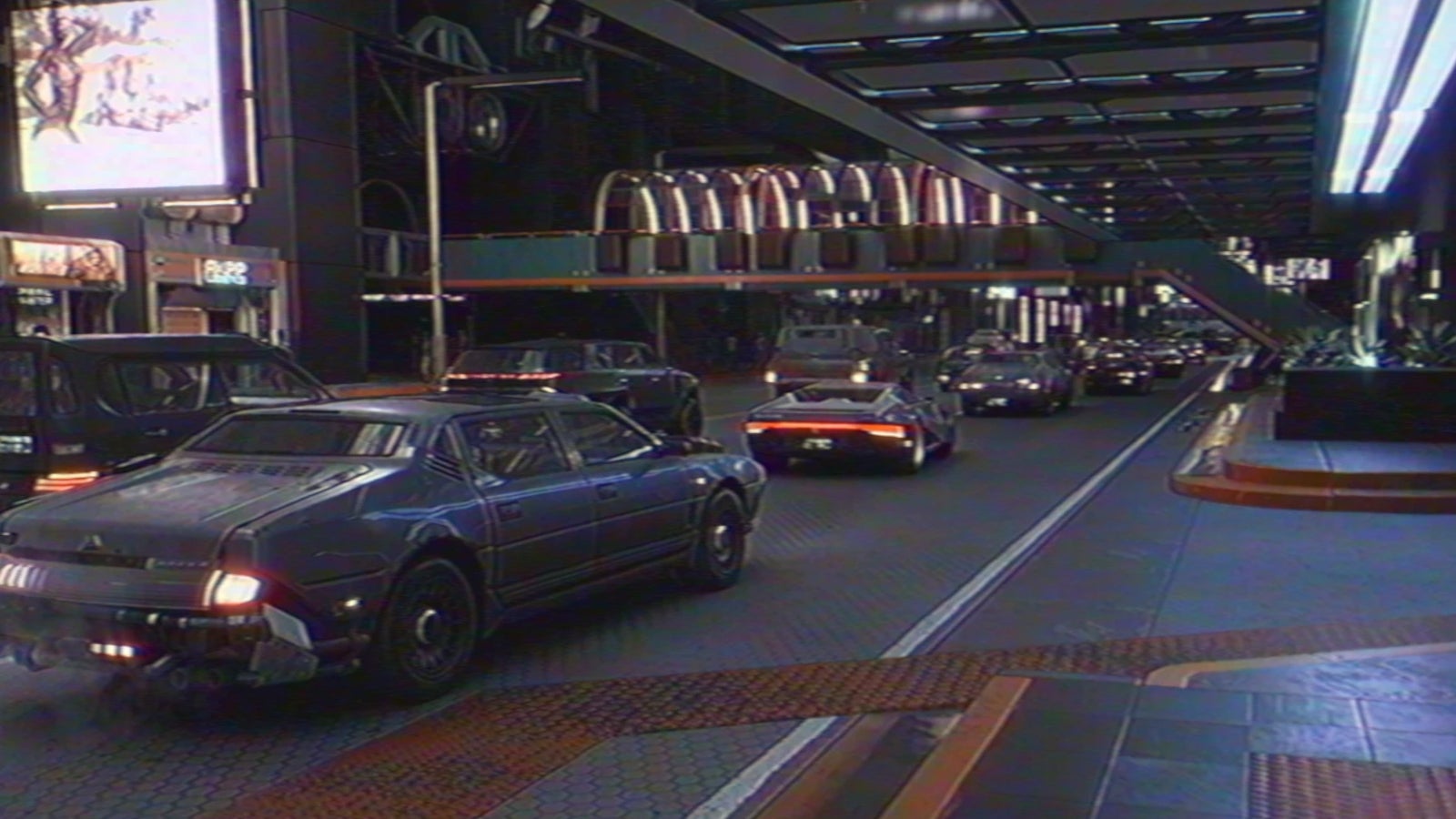 To nie nagranie z kasety, tylko Cyberpunk 2077. Nostalgiczny mod wygląda jeszcze lepiej w nowej wersji