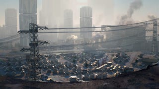 Cyberpunk 2077 concept art reveals the crowded, smog-filled Santo Domingo district