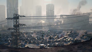 Cyberpunk 2077 concept art reveals the crowded, smog-filled Santo Domingo district