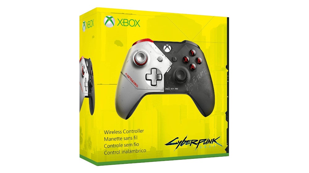Pad do Xbox One inspirowany Cyberpunk 2077 ujawniony przez Amazon Eurogamer.pl