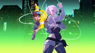Key art for the Cyberpunk: Edgerunners anime.