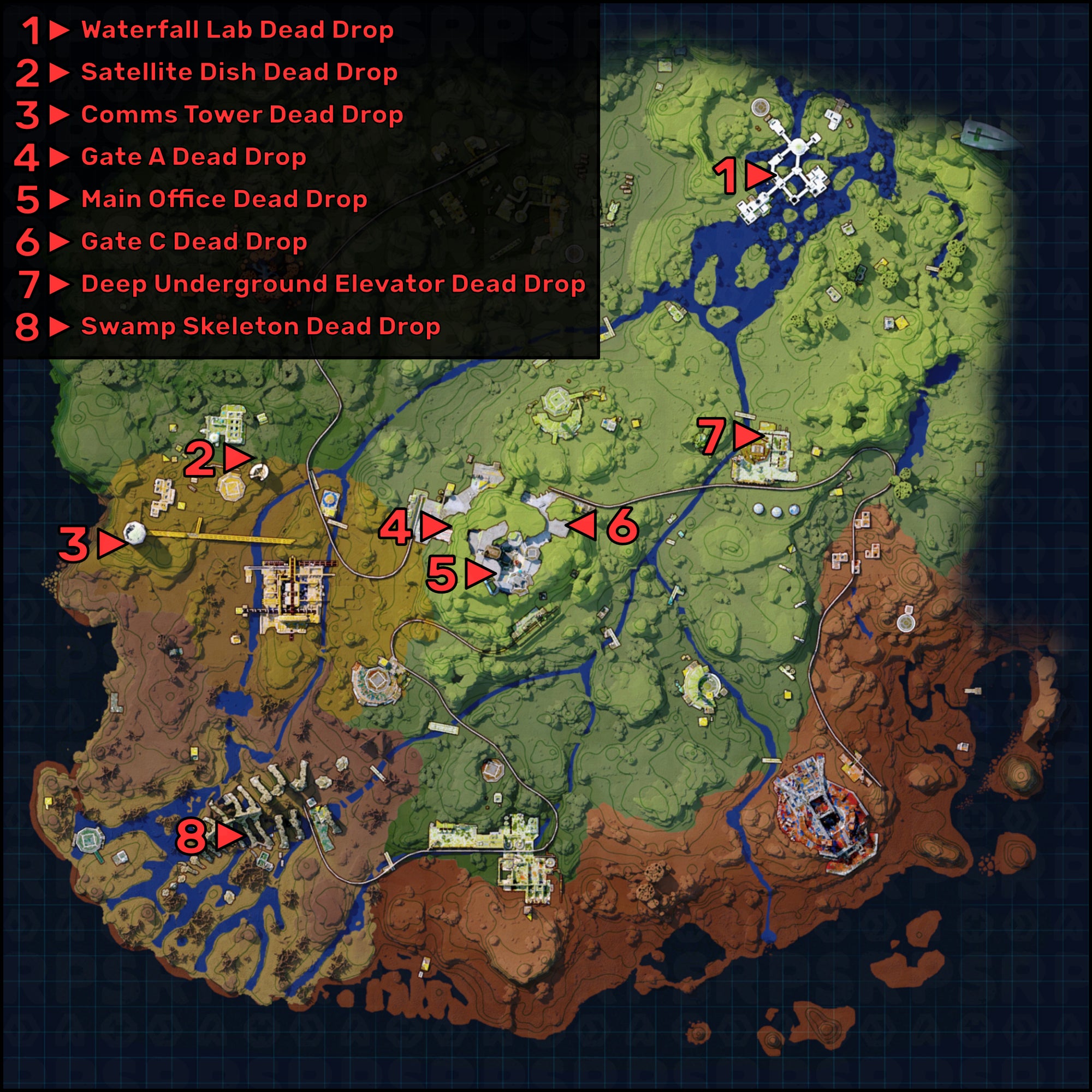 The Cycle Frontier dead drop locations Rock Paper Shotgun