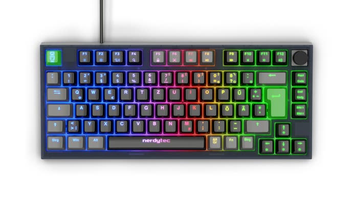 nerdytec cykey mechanical keyborad