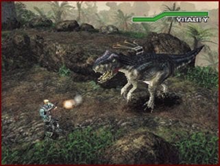 Playstation 1 dinosaur store game