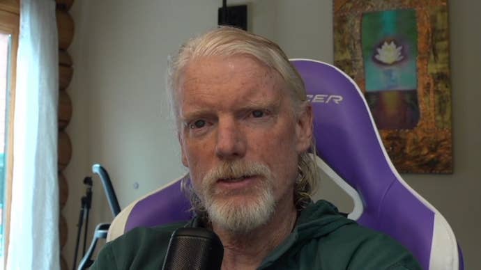 Screenshot of Twitch CEO Dan Clancy from his stream