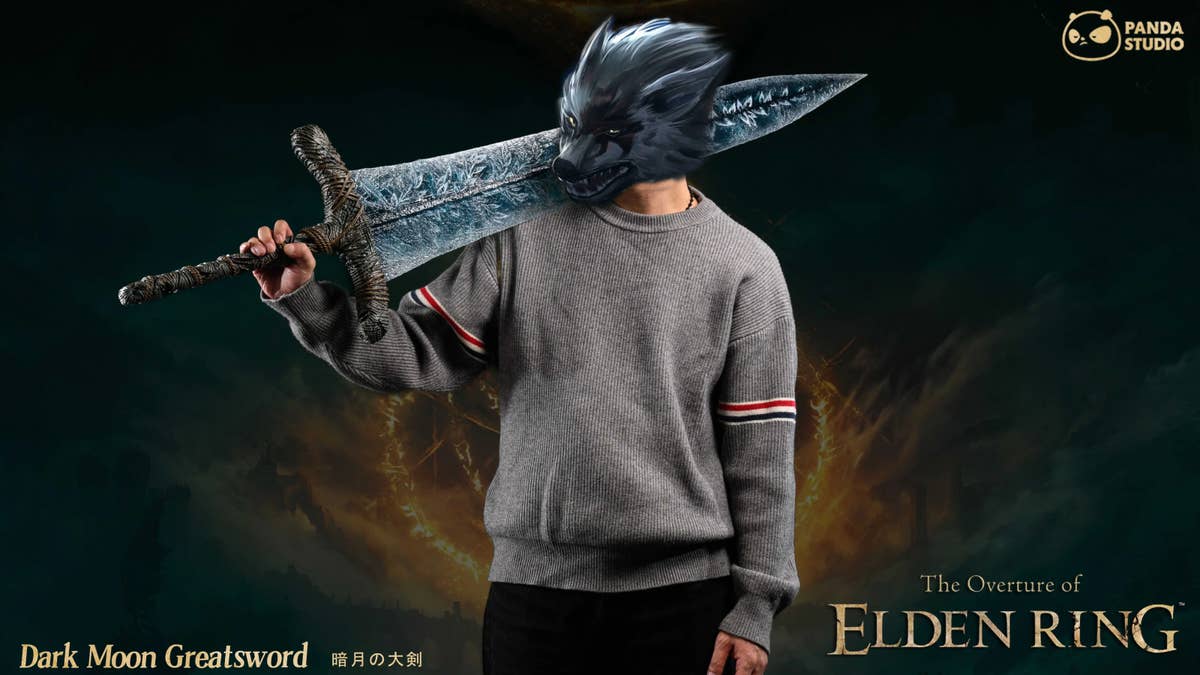 Elden Ring’s iconic Dark Moon Greatsword replica available for