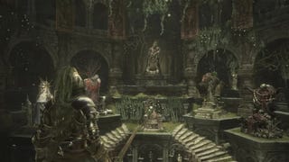 A warrior looks out at the Nexus Of Embers from the Dark Souls 3 Archthrones mod release date trailer.