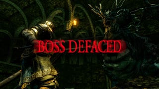 A boss in Dark Souls.