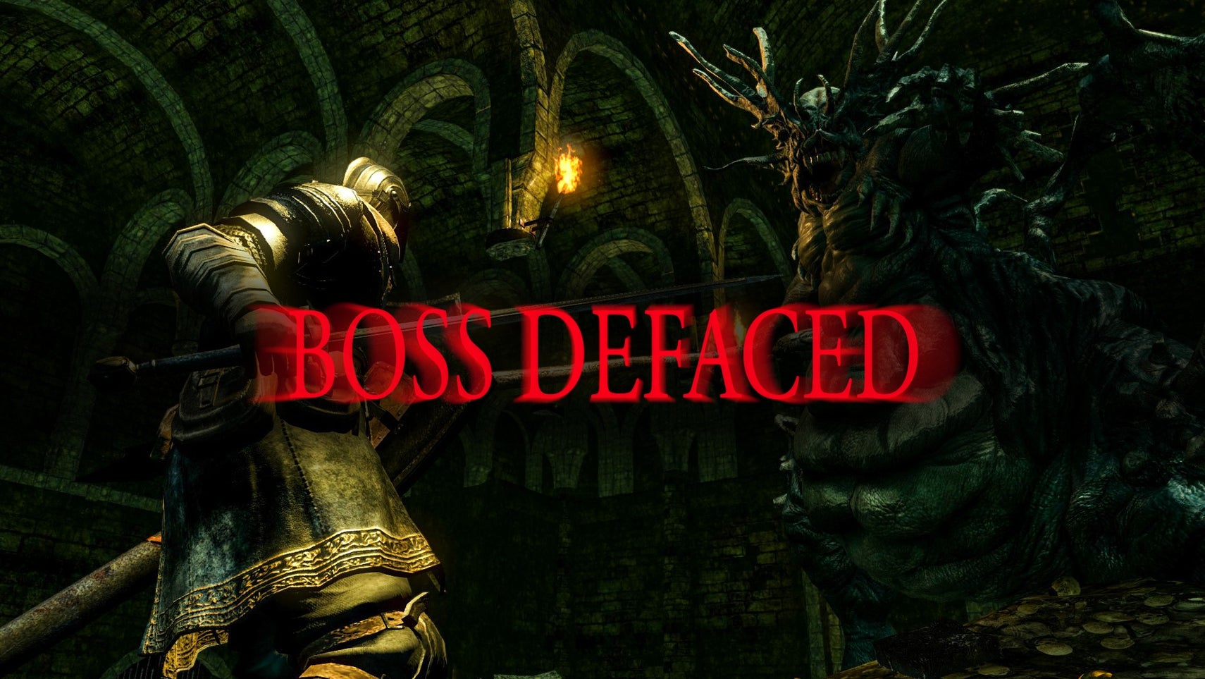 A boss in Dark Souls. - 1