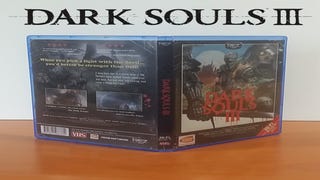You can now download the 80s, VHS-style cover art for Dark Souls 3