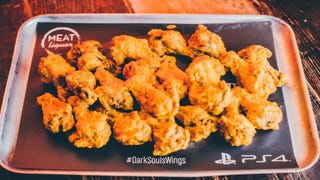 Eat 20 hot chicken wings, win an exclusive Dark Souls t-shirt