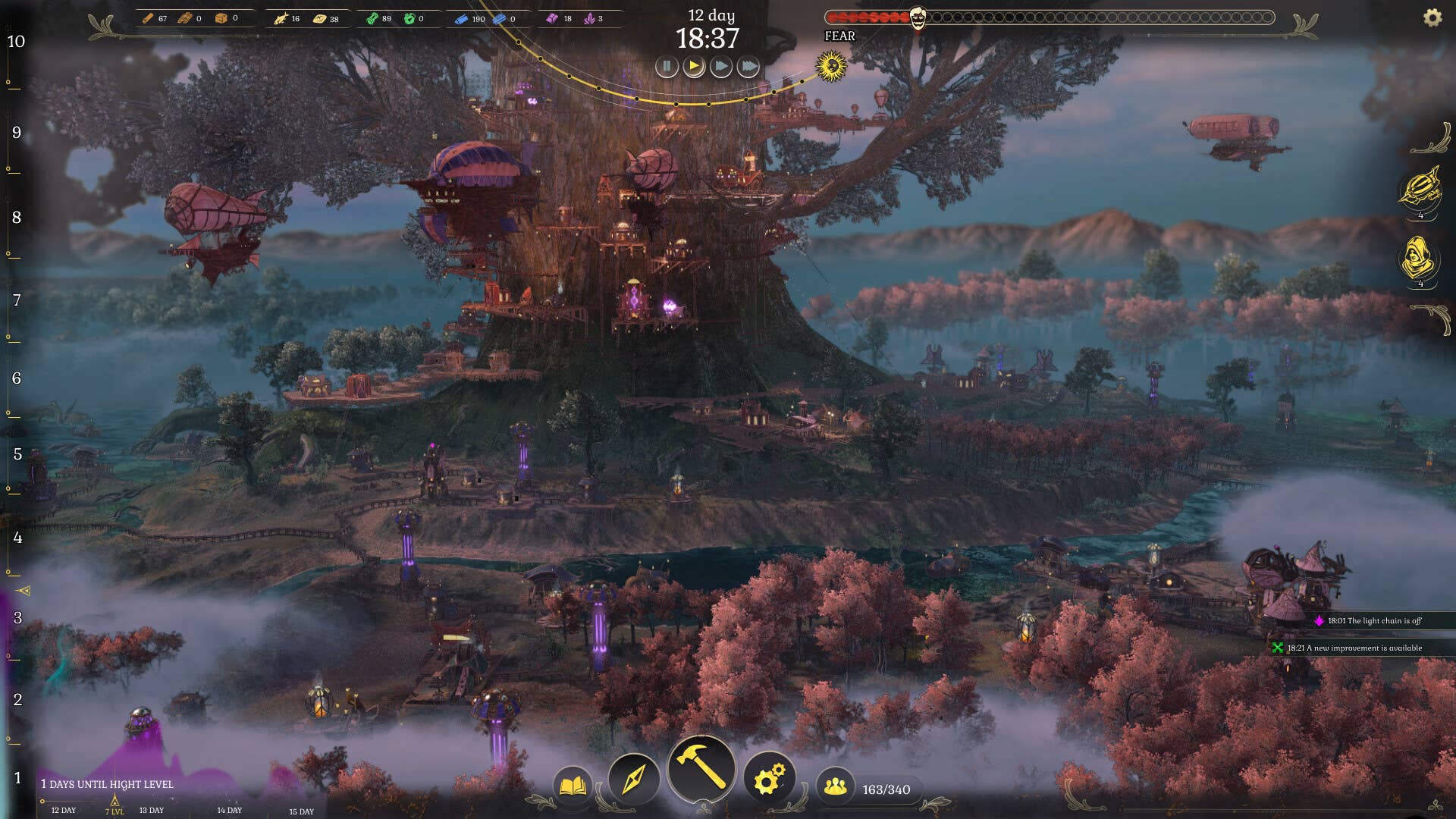 Darkswitch is Frostpunk in a big tree with music from Silent Hill composer Akira Yamaoka