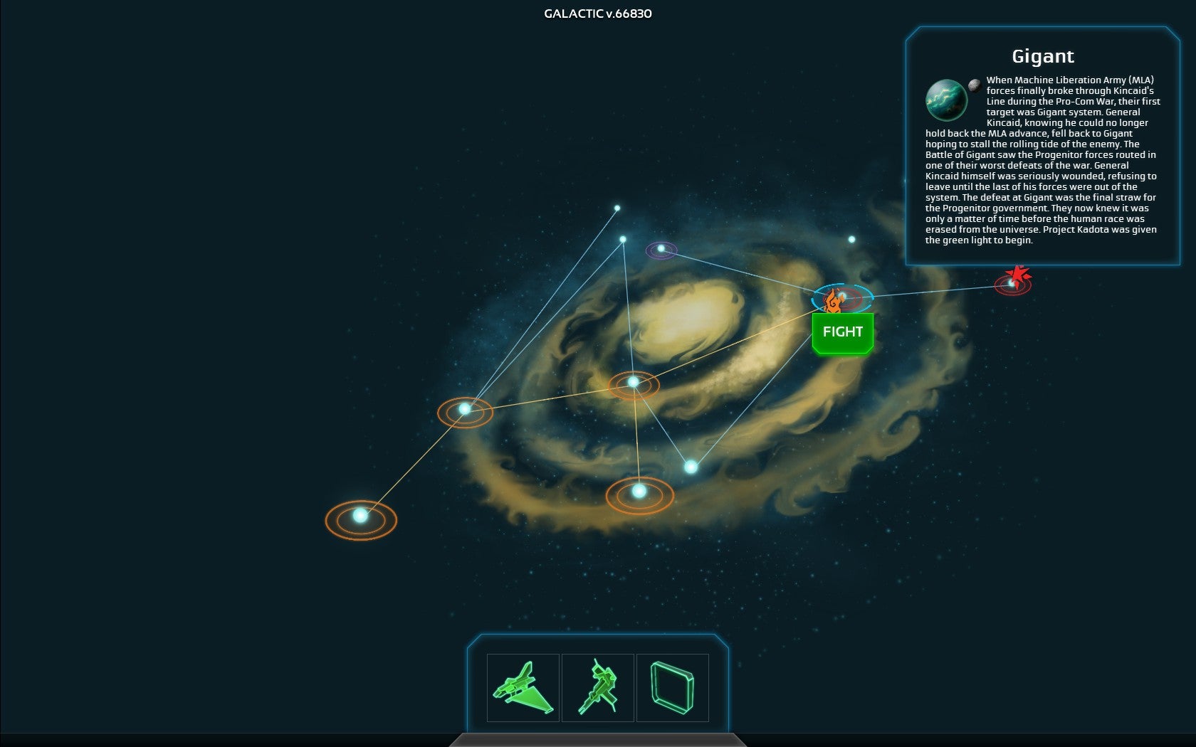 Daunted by Planetary Annihilation The Galactic War campaign is an