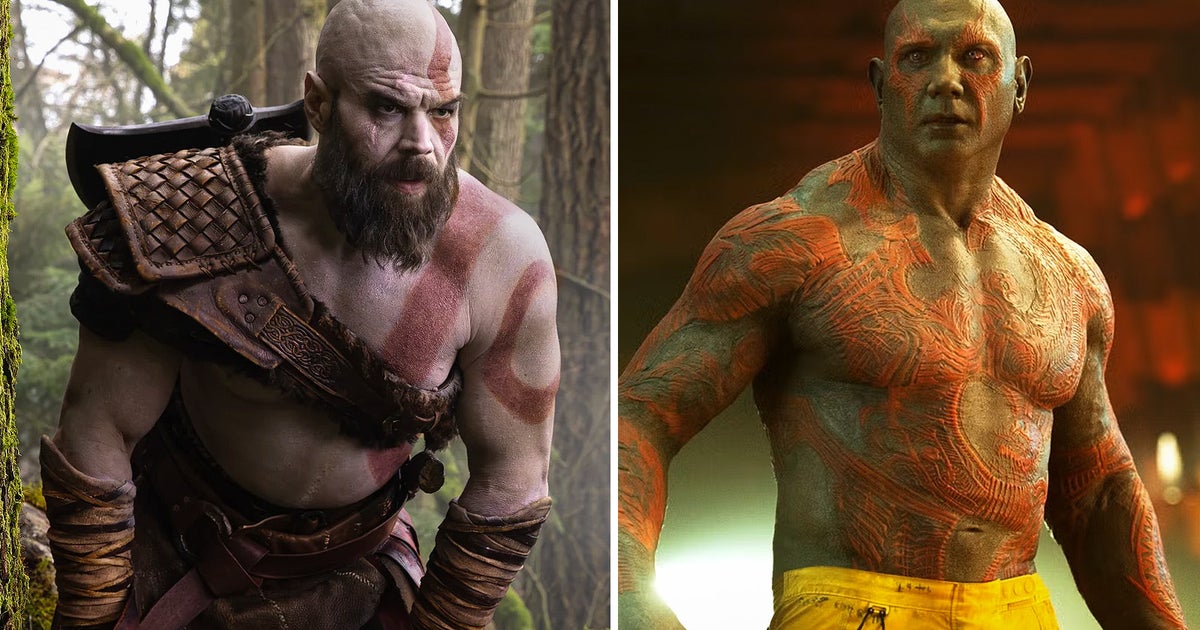 Guardians of the Galaxys Dave Bautista could take over Kratos role in God of War live-action show, report claims Guardians of the Galaxys Dave Bautista could take over Kratos role in God of War live-action show, report claims