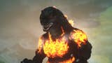 Godzilla wreathed in flames in Dave the Diver