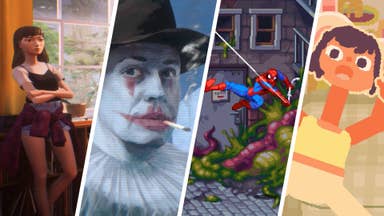 Composite image showing scenes from Mixtape, Please, Watch the Artwork, Marvel Cosmic Invasion, and Consume Me.