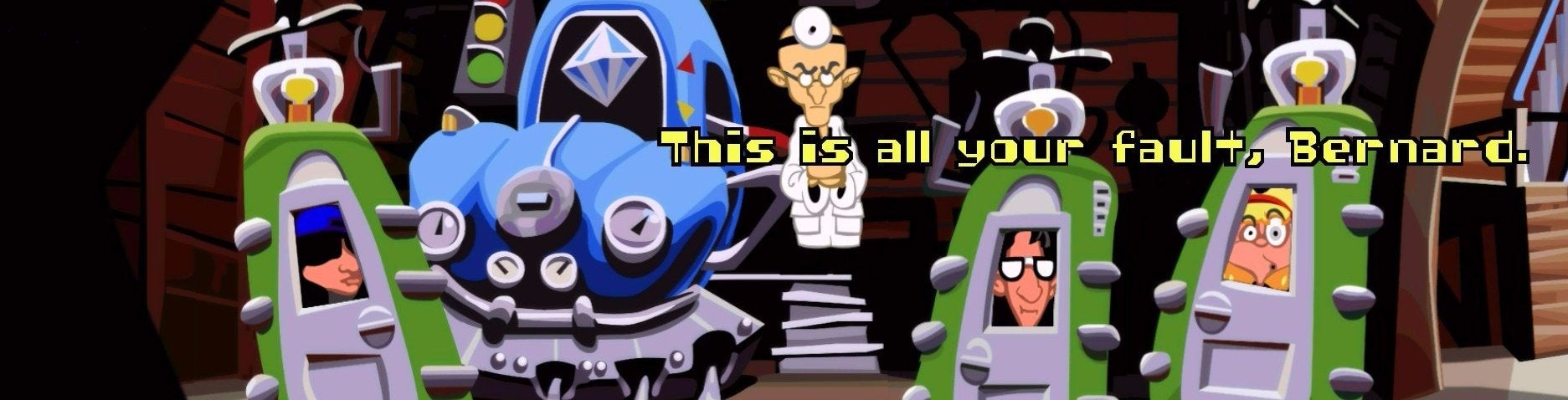 Day of the Tentacle Remastered review - Een reis door de tijd