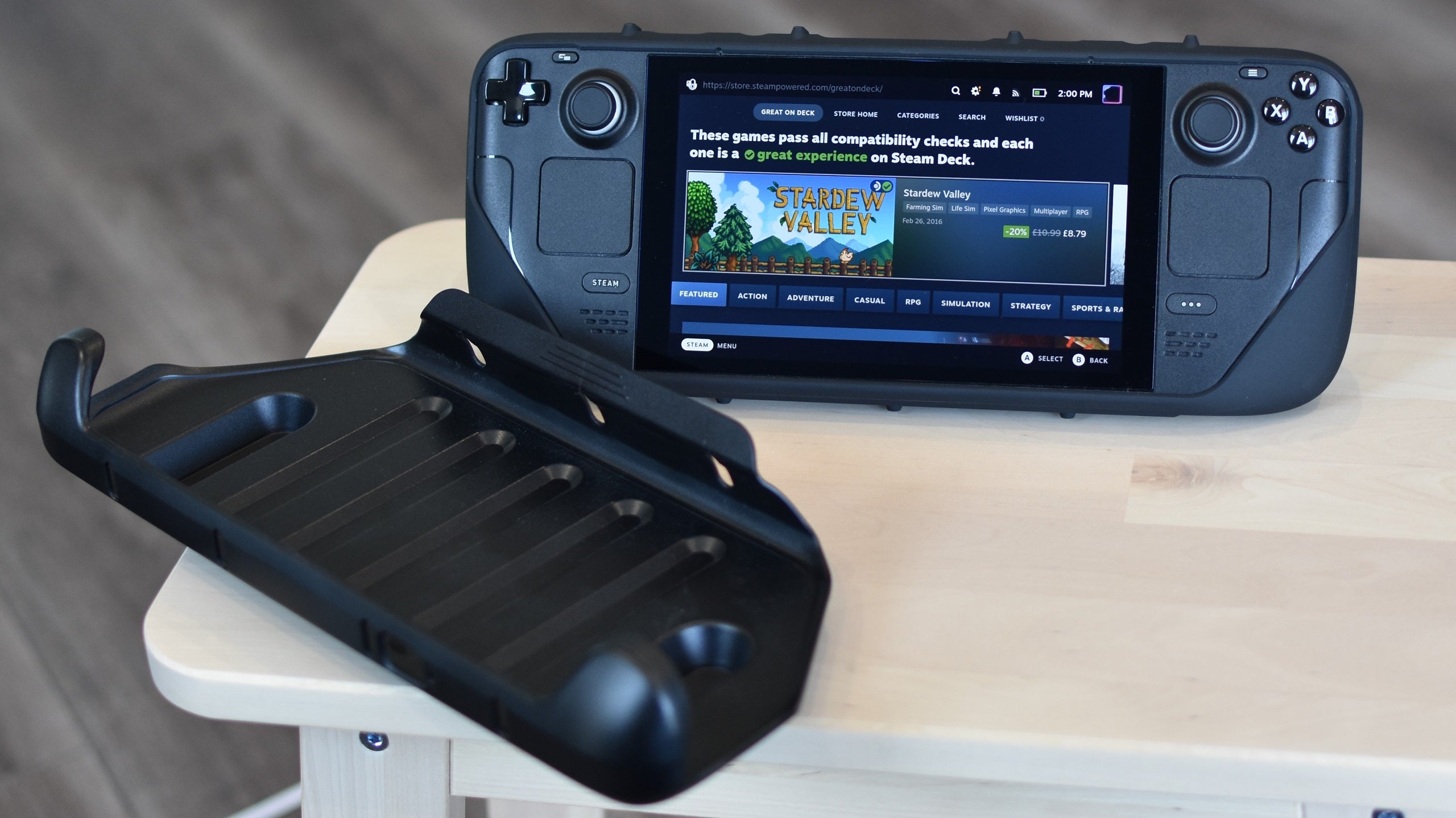 STEAM DECK ポータブルゲーム機 ケース付き Amazon.co.jp: Steam Deck