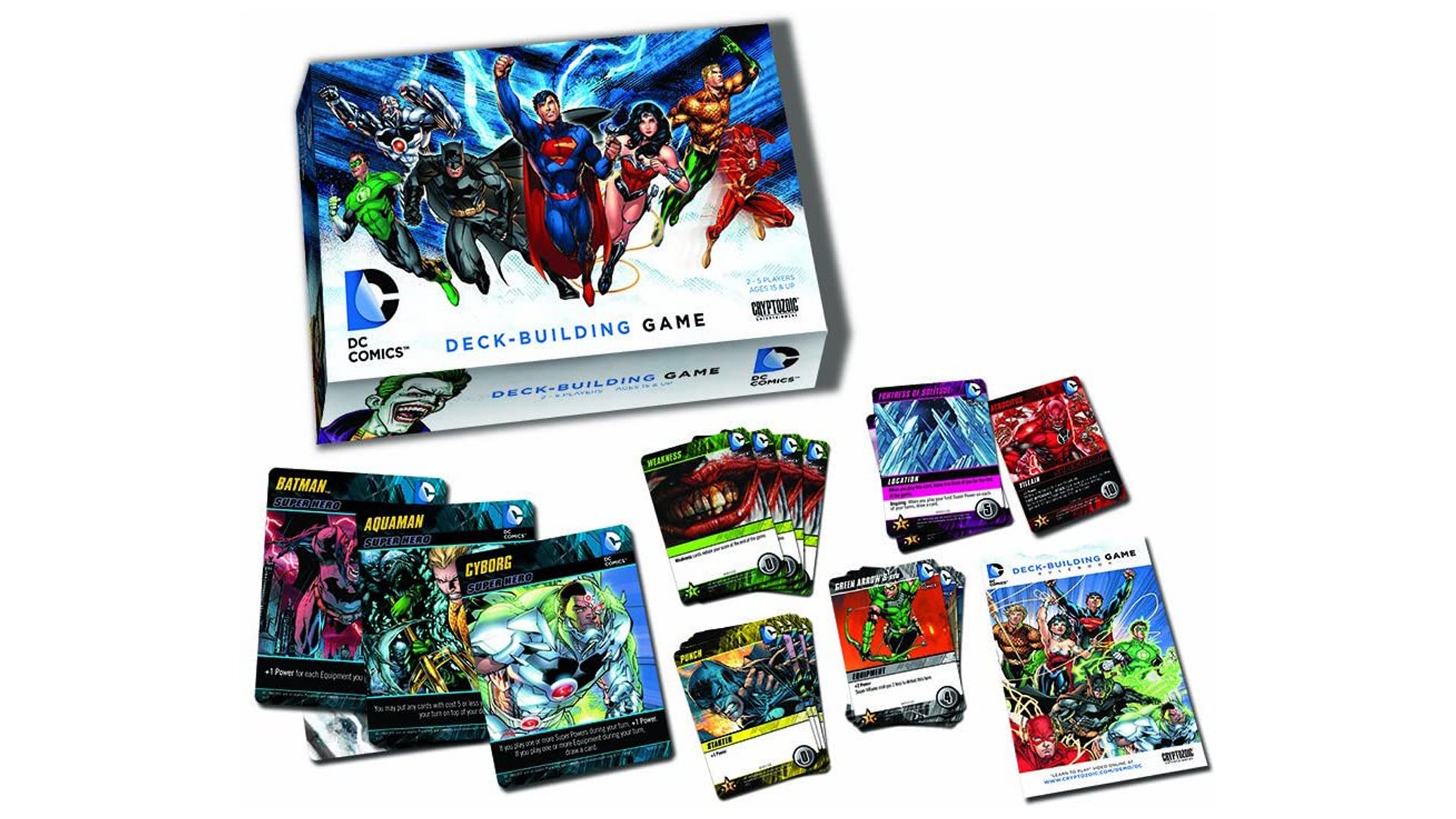 Dc high quality multiverse deck building game