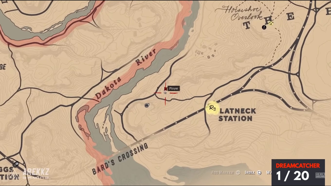 Red Dead Redemption 2 Dreamcatcher Locations: How to get Ancient Arrowhead treasure - 3