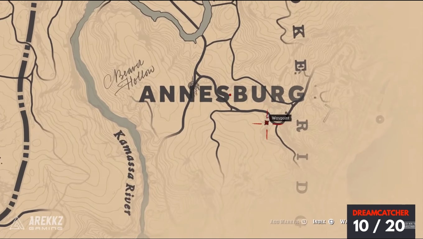Red Dead Redemption 2 Dreamcatcher Locations: How to get Ancient Arrowhead treasure - 12