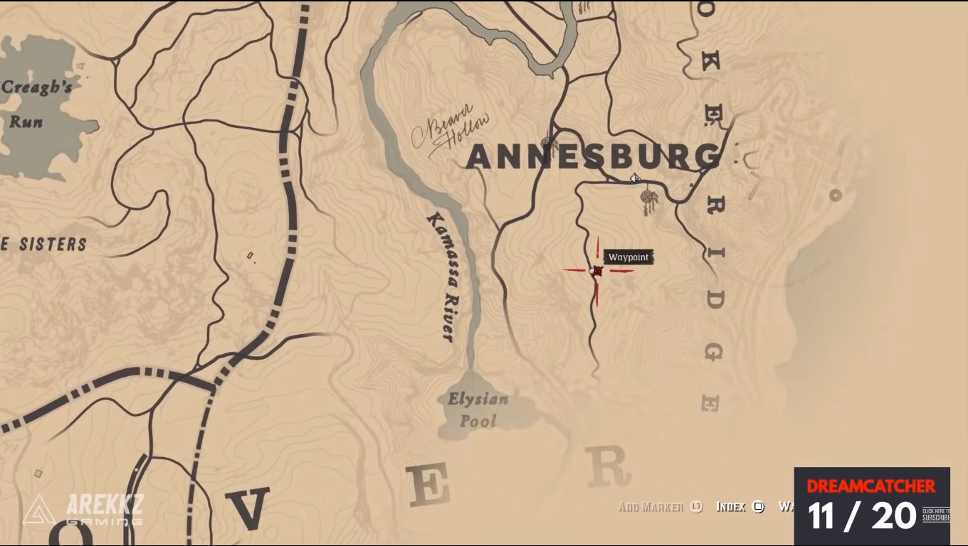 Red Dead Redemption 2 Dreamcatcher Locations: How to get Ancient Arrowhead treasure - 13