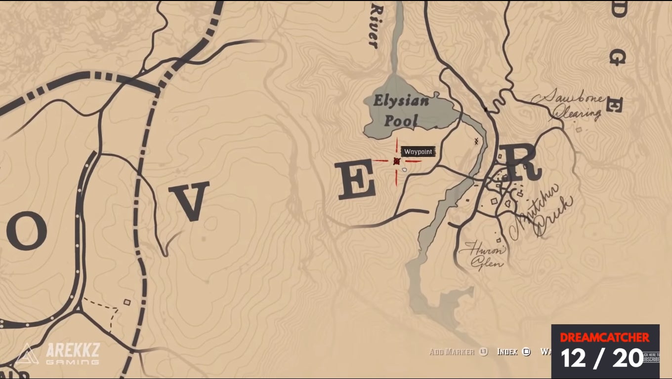 Red Dead Redemption 2 Dreamcatcher Locations: How to get Ancient Arrowhead treasure - 14
