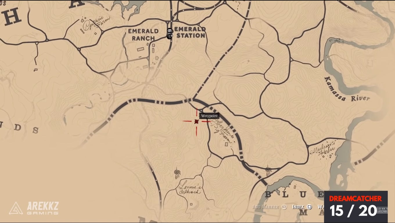 Red Dead Redemption 2 Dreamcatcher Locations: How to get Ancient Arrowhead treasure - 17