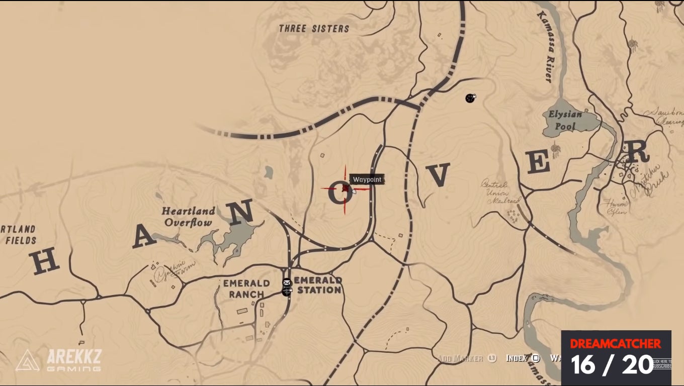 Red Dead Redemption 2 Dreamcatcher Locations: How to get Ancient Arrowhead treasure - 18