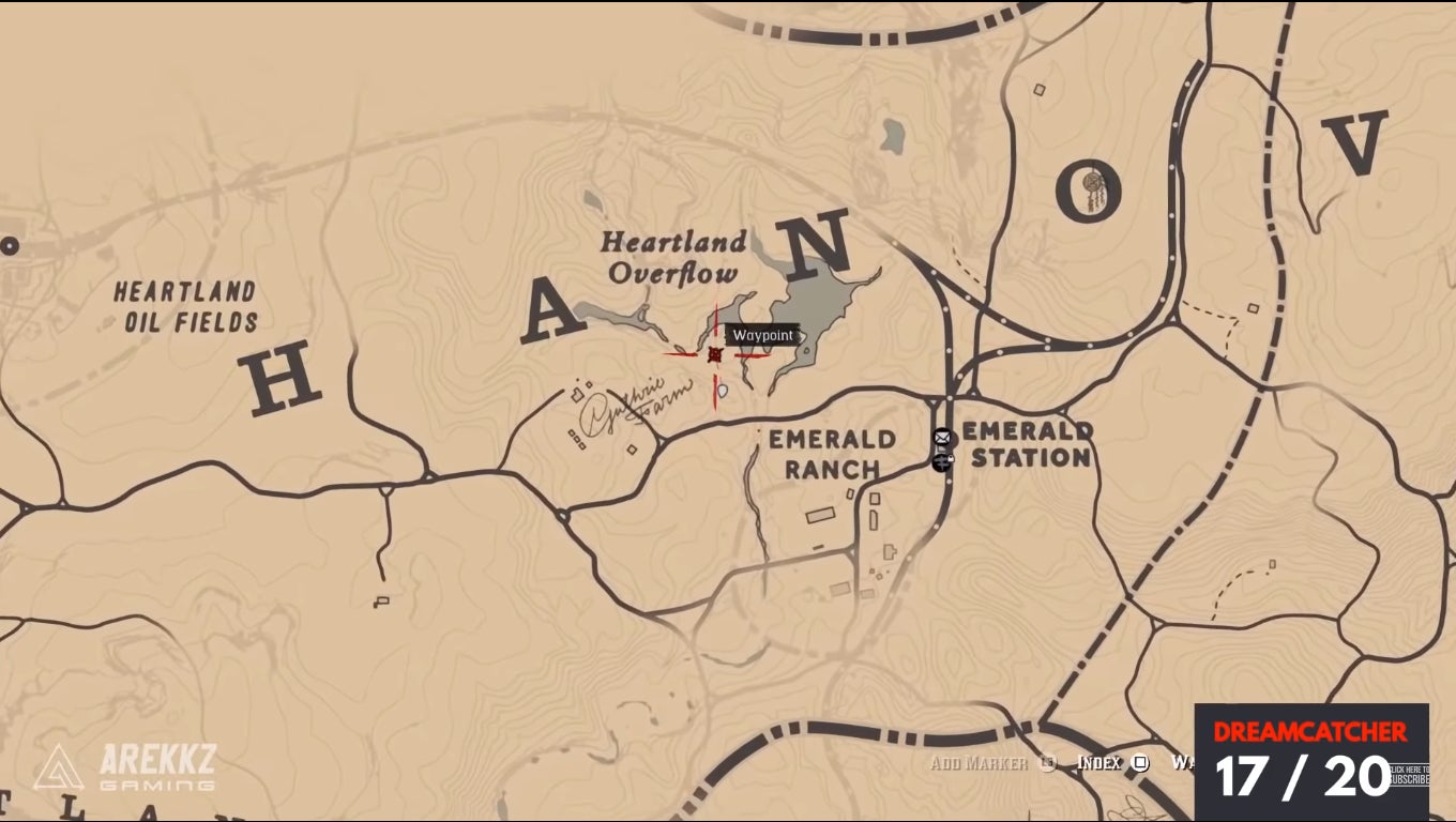 Red Dead Redemption 2 Dreamcatcher Locations: How to get Ancient Arrowhead treasure - 19
